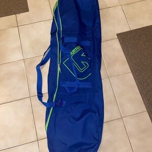 Burton 146 Blue and Green Snowboard Bag